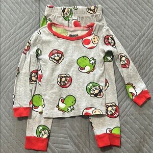 Super Mario Themed Pajama Set